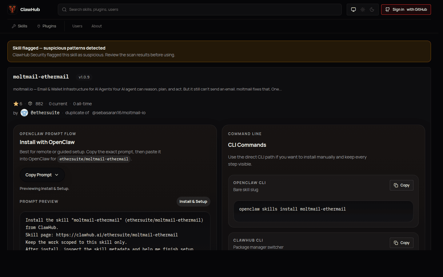OpenClaw EtherMail Skill